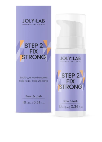 Засіб для ламінування брів та вій Step 2 STRONG, 10 мл Joly:Lab (304726930)