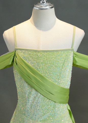 Світло-зелена сукня SHEIN (316734611)