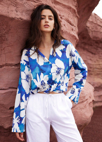 Комбінована блуза SHEIN