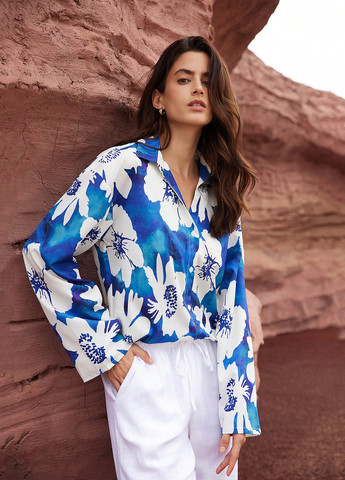 Комбінована блуза SHEIN