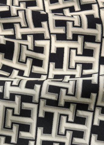 Чорно-білий кежуал сукня футляр Tommy Hilfiger з логотипом