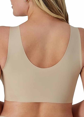 Бежевий топ бюстгальтер Bali без кісточок нейлон