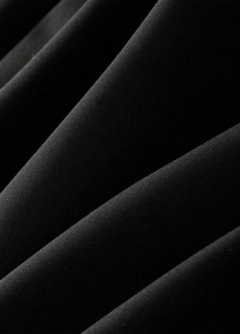 Черное вечернее платье SHEIN однотонное