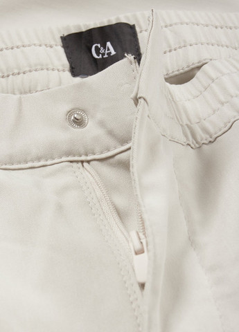 Айвори кэжуал демисезонные брюки C&A