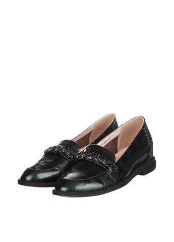 Туфли Blizzarini на низком каблуке с металлическими вставками, со стразами