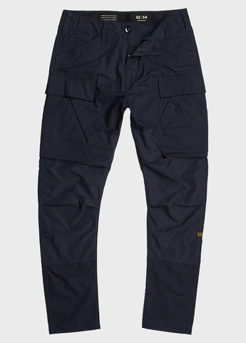 Темно-синие кэжуал демисезонные карго брюки G-Star Raw