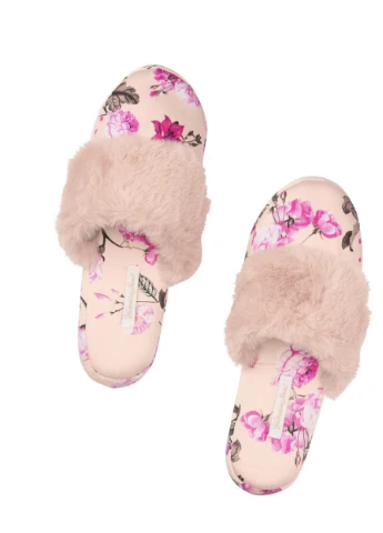 Розовые тапочки Victorias secret