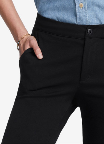 Черные кэжуал демисезонные зауженные брюки American Giant