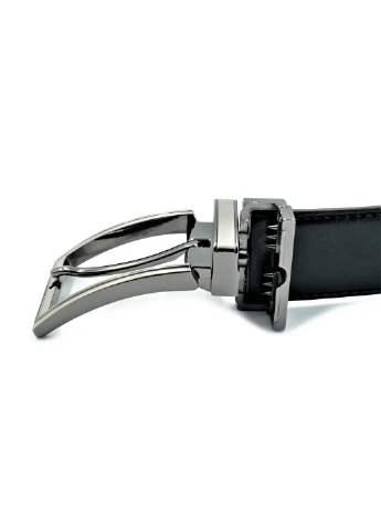 Двухсторонний кожаный ремень мужской 110-125х3,5 см Weatro (211366761)