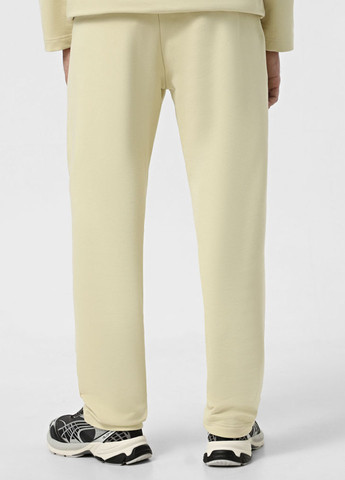 Желтые кэжуал, спортивные демисезонные прямые брюки Promin