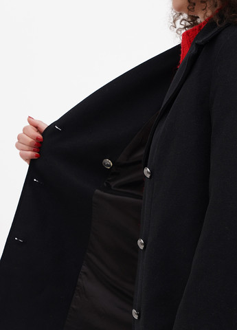 Чорне демісезонне Пальто двобортне H&M