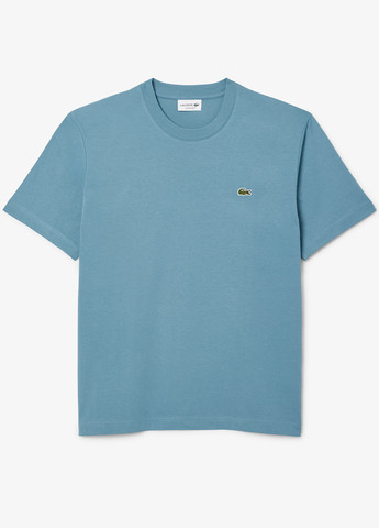 Темно-блакитна футболка Lacoste