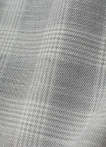 Светло-серая кэжуал в клетку юбка H&M карандаш
