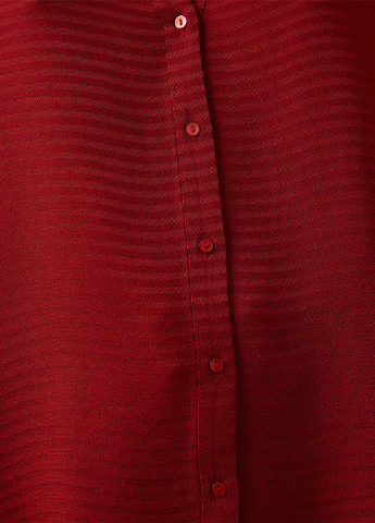 Темно-красная демисезонная рубашка KOTON