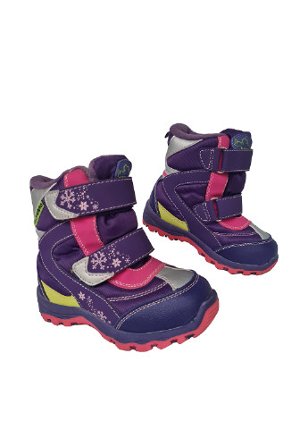 Фиолетовые кэжуал зимние ботинки B & G