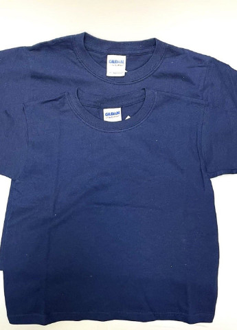 Темно-синя літня футболка (2 шт.) Gildan