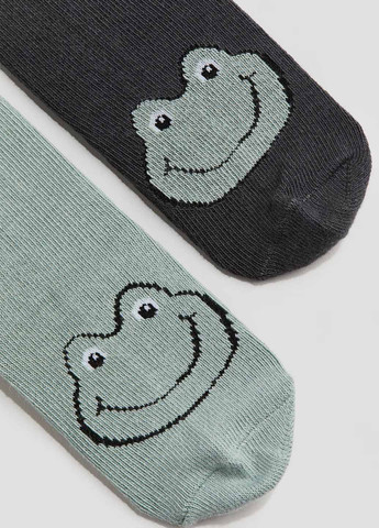 Комбіновані шкарпетки (4 пари) H&M малюнки всесезон (367035101)