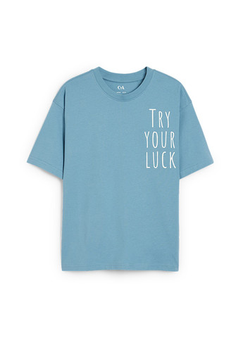 Сіро-голубий літня футболка C&A