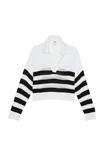 Белый демисезонный свитер Victoria's Secret