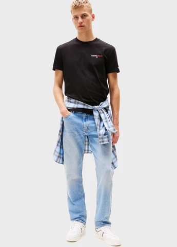 Черная футболка Tommy Jeans