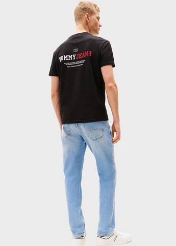 Черная футболка Tommy Jeans