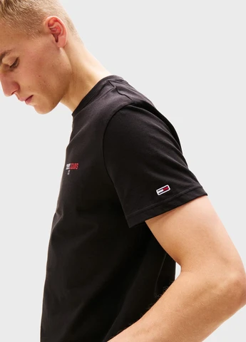 Черная футболка Tommy Jeans