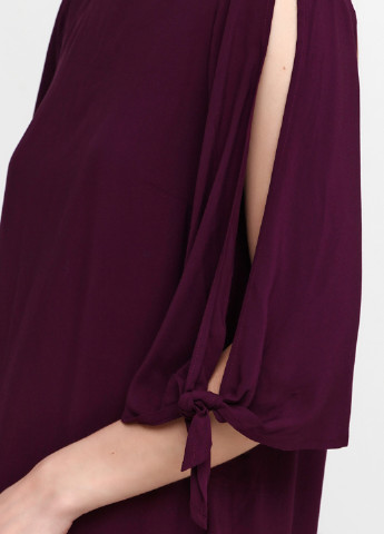 Фіолетова кежуал сукня сукня-сорочка H&M однотонна