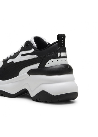 Чорно-білі всесезонні кросівки Puma Cilia Wedge