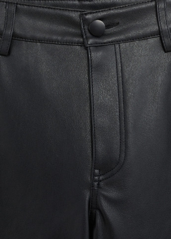 Черные кэжуал демисезонные зауженные брюки Mango