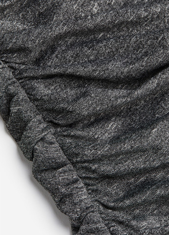 Темно-сіра кежуал сукня силуетна, сукня-водолазка H&M меланжева