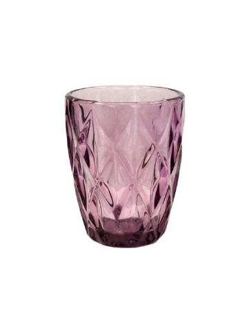 Склянка висока Смарагд 34215-11-1-pink 250 мл рожевий Olens (253618781)