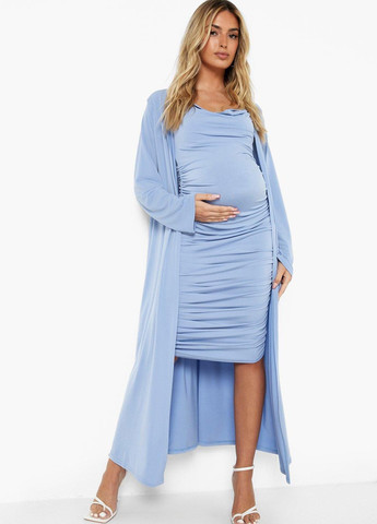 Костюм для беременных (платье, кардиган) Boohoo (283025883)
