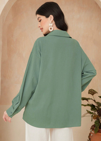 Зелена блуза SHEIN