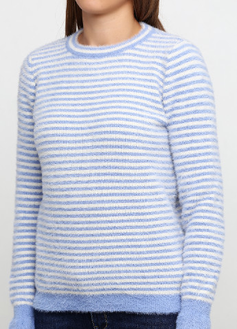 Голубой зимний свитер джемпер Dorkini