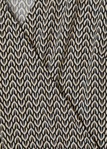 Черное кэжуал платье H&M однотонное