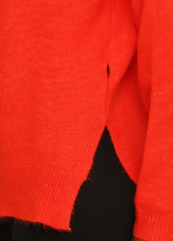 Оранжевый демисезонный пуловер пуловер Made in Italy