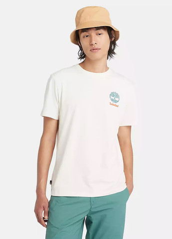 Белая футболка Timberland