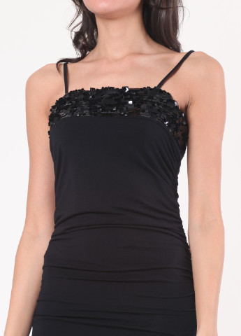 Черное кэжуал платье Gaudi