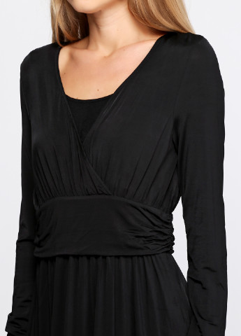 Черное кэжуал платье для беременных Mama Licious однотонное