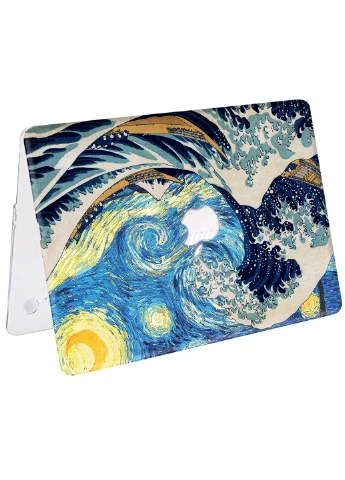 Чохол пластиковий для Apple MacBook Pro 15 A1707 / A1990 Нагасакі Велика Хвиля (Van Gogh) (9649-1847) MobiPrint (218528366)