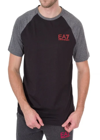 Чорна футболка ARMANI EA7