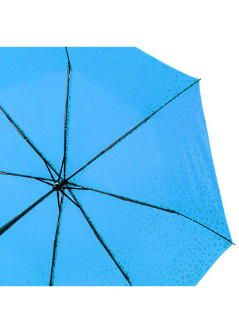 Голубой складной зонт механический 99 см H.DUE.O (197766113)