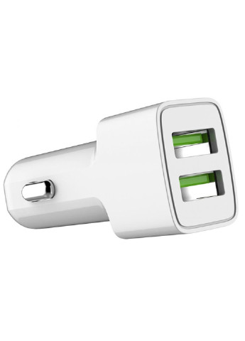 Зарядний пристрій (CW-CHA009-WT) Colorway 2USB AUTO ID 2.4A (12W) white (253507169)