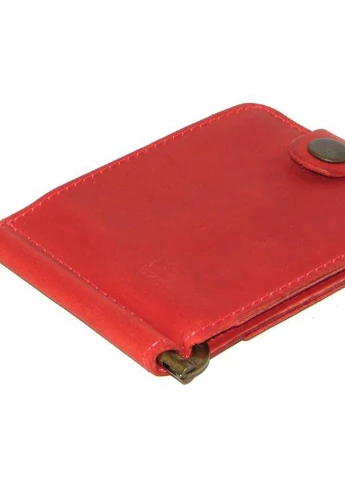 Зажим для денег DNK Зажим-H col.H красный DNK Leather (253933189)