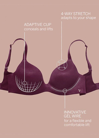 Комбінований демісезонний комплект (бюстгальтер, трусики) Victoria's Secret