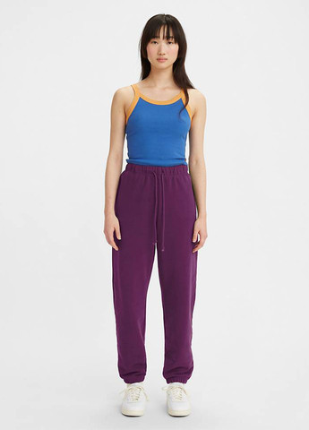 Фиолетовые спортивные демисезонные джоггеры брюки Levi's
