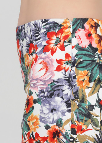 Разноцветная кэжуал цветочной расцветки юбка Vero Moda