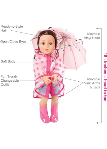 Лялька Amazing Girls Doll Emma Sprinkles 45 см (29211) Adora (255665384)