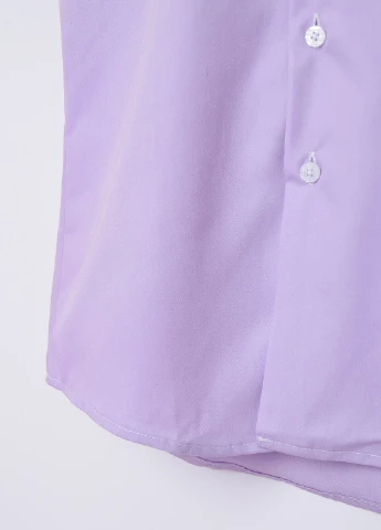 Сиреневая классическая рубашка однотонная Let's Shop