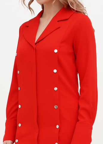 Красное кэжуал платье платье-жакет Babylon однотонное